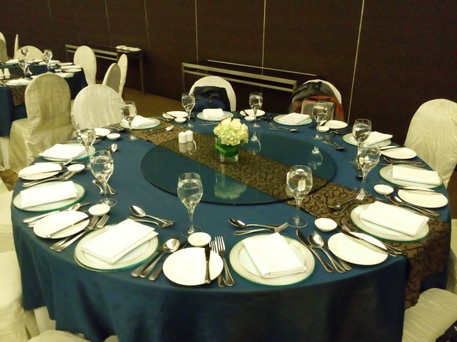 Table Set-Up Table Manner