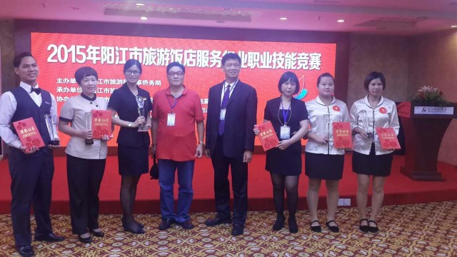 Susanto as the 5th winner of Yang Jiang Western Table Set Up