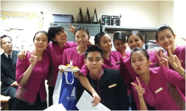 Birthday Surprise from Guest Relations Team